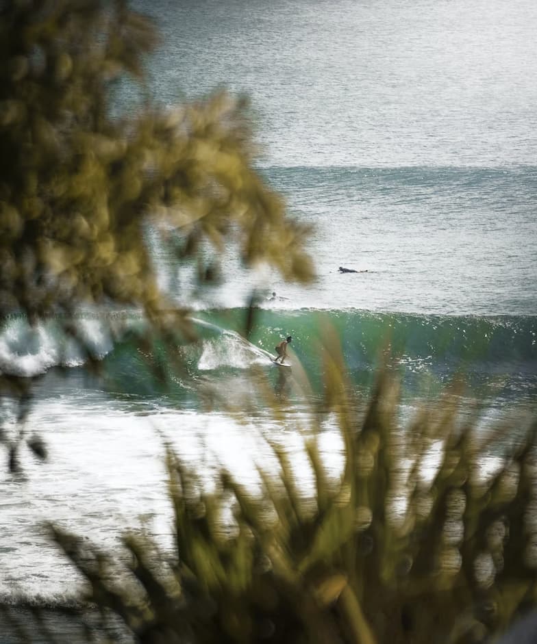 Uluwatu Beach Surfing