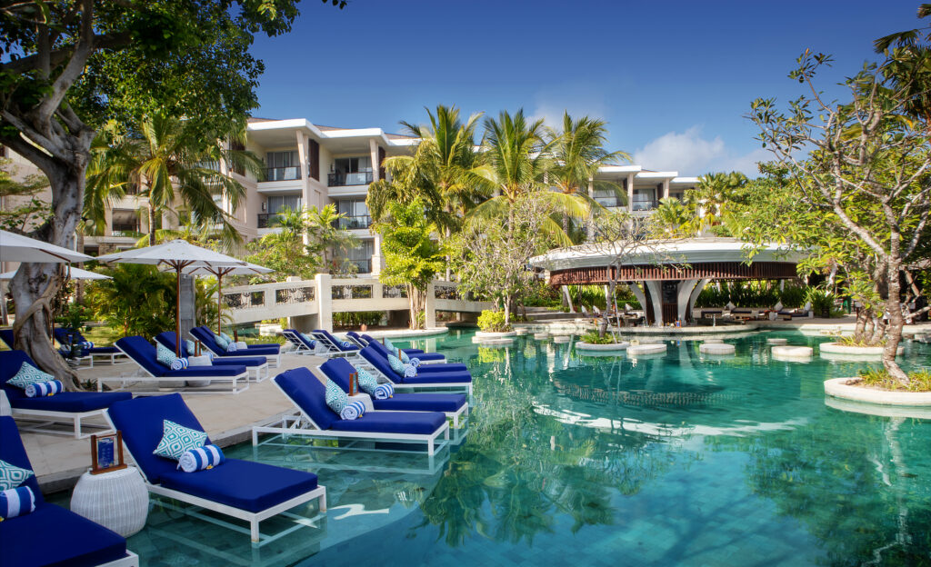 Lagoon swimming pool at Sofitel Bali Nusa Dua Beach Resort