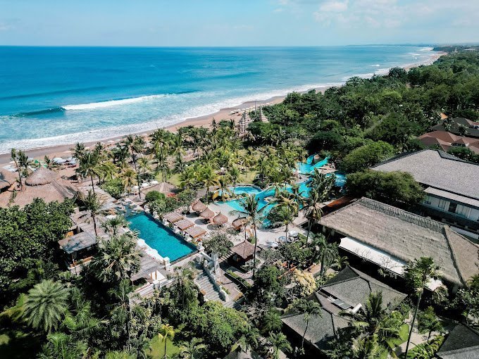 Bali Mandira Resort ocean view pool